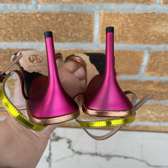 PS Paul Smith high heel sandals size 38/7.5 - Picture 7 of 9